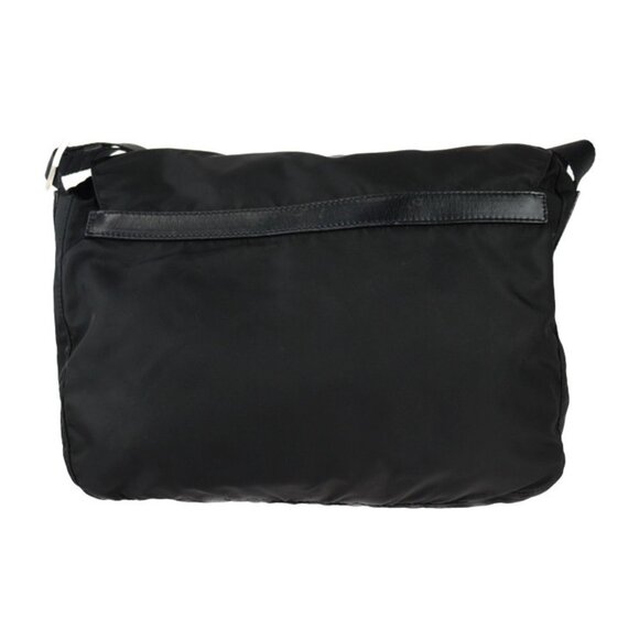 PRADA Black Leather Shoulder Bag - Picture 3 of 10